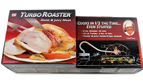 Turbo Roaster New Turkey Chicken Cooks in Half The Time As Seen On TV Chef Tony