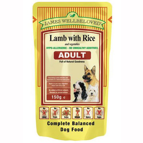 James-Wellbeloved-Lamb-with-Rice-Adult-Pouch-10-x-150g-1500g