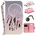 Produktbild PU für Samsung Galaxy A3 (2017) Hülle Case Tiere Landschaft Hülle für-Samsung Galaxy A3 (2017) Leder Handyhülle Brieftasche Book Type PU Leder +TPU Innere Tasche Bunt Gemalt Magnetverschluss Ledertasche Cover,+ Stöpsel Staubschutz (9)