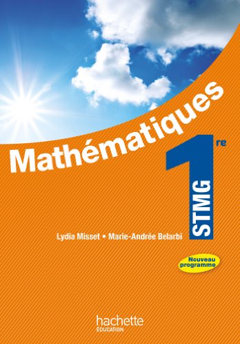couverture de : Mathématiques 1re STMG