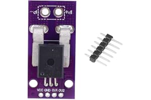 ZUNATE ACS758LCB-050B-PFF-T Linearstrom-Hallstromsensormodul, analoger Signalausgang für -Hall-Effekt-basierten 50A-AC/DC-Stromsensor, kompatibel mit -Schnittstelle