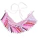 Produktbild Pangda 31,2 Füße Stoff Banner Doppelseitig Bunting Banner Wimpel 36 Flaggen Girlande für Hochzeit Geburtstagsfeier Baby Dusche Haus Decoration