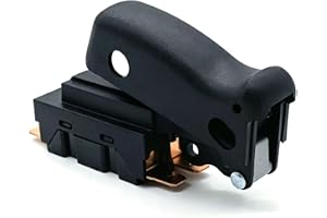 Fafeicy Girsågströmbrytare Ersättningsdel, Knapptyp (N169598) | Blade Terminal DW705 DW706 DW713 DW703, Ersätter 391926-01 39