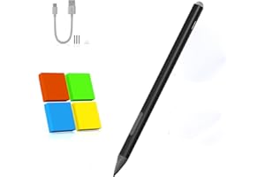 ARSANDYN Microsoft Surface Pencil – Stylus Stift für Surface Pro 12/11/9/10/8/X/7/6/5/4/3 mit 4 Spitzen, Surface Pro Stylus für Surface Go 3/Go 2/Book/Laptop 5, 4096 Druckempfindlichkeit, Handflächenerkennung