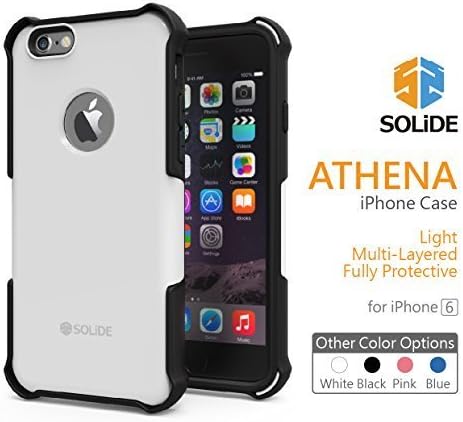 SOLiDE:emoji: ATHENA Anti-Shock case cover skin for iPhone 6, 6S -White (A6007)
