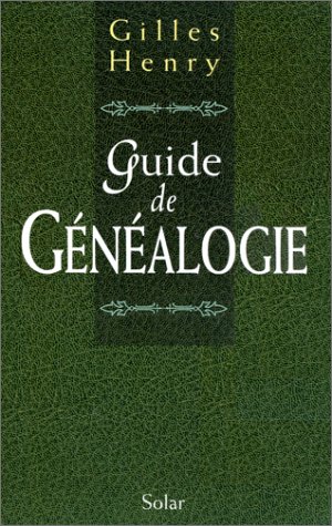 couverture de : Guide de la g&eacute;n&eacute;alogie