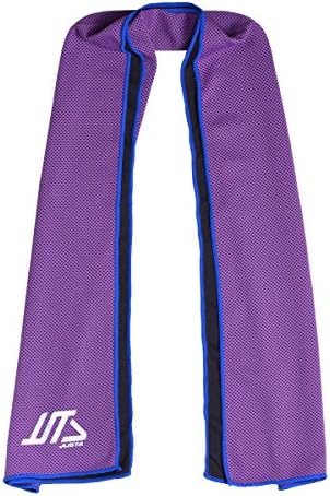 JUSTA - Instant Cooling Towel, Super Absorbent Snap Cooling Towels for Sports and Fitness (Purple)
