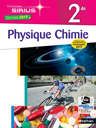 Physique Chimie 2de Sirius