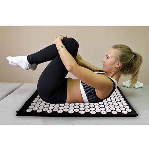Beste qualitäts Akupressurmatte zum Ausspannen Stress abbauen relaxen von Kurtzy TM - 5