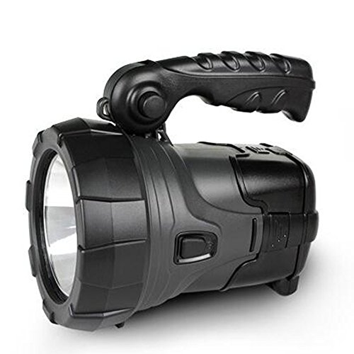 Preisvergleich Produktbild Viktion Wiederaufladbare Solarenergie Handscheinwerfer Solar Scheinwerfer Solarlampe Akkulampe Suchscheinwerfer Taschenlampe 10W LED-Leuchten Hochleistungs-LED für Jagd / Fischen / Camping / Wandern IP65