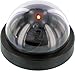 Price comparison product image DUMMY FAKE DOME CCTV SECURITY CAMERA LED FLASH LIGHT