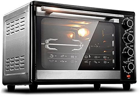 Electric Oven Commercial Bakery Multifunctional Household Mini Large Capacity Intelligent Baking Machine,Black