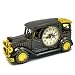 Produktbild Kleine Auto LKW Stil tragbare elektrische Spezialtabelle Alarm Tischuhr mit Pen Bleistift Inhaber Home Dekoration Silber