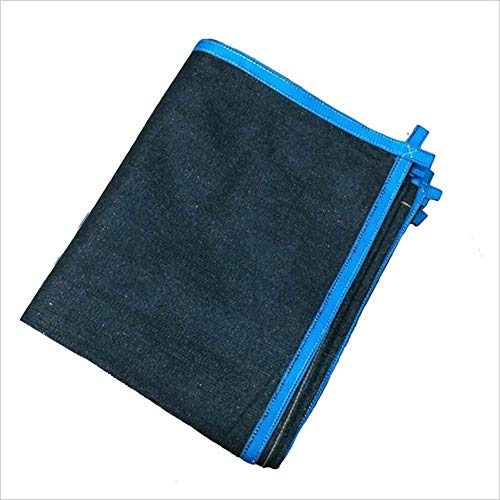 Preisvergleich Produktbild Sonnenschutz-Balkonisolationspavillon Atmungsaktive, saftige Sonnenbehandlung, Garten, Blume, Pflanze, Gewächshausscheune, Balkon, Limousine, Dach, Außenterrasse ( Color : Black , Size : 2x5m )