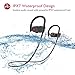 Produktbild COULAX 4.1 Sport Wireless Headset Bluetooth Kopfhörer IPX7 Wasserdichte Ohrhörer In Ear Kopfhörer mit Mikrofon Wasserschutz Ohrhörer für iOS iPhone Android
