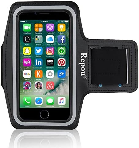 iPhone 7 plus Armband, Repou iPhone 7 plus(5.5 inch) Armband for Sports, Running, Jogging, Walking, Hiking