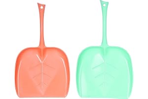Alina Plastic Unbreakable Dustpan Dust Collector Pan for Home and Kitchen Pack of 2