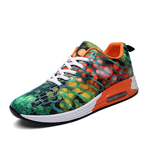 AILU Zapatillas Para Correr de Malla Transpirable Aire Libre y Deportes Zapatillas de Running