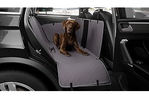 Knuffelwuff Housse de protection universelle pour siège arrière pour chien 137 x 148 cm Imperméable, antirayures et antidérapante Pour voiture, van et SUV Housse de siège arrière Housse de