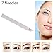 Pinkiou 7 Pin Microblading Needles Eyebrow Tattoo Blade Bevel For Eyebrow Tattoo Pens (Pack of 50)