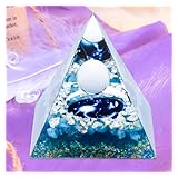 Crystal Pyramid,zodiac Capricorn Orgone Pyramid, Healing Crystal, Postive Energy Crystal Healing For Yoga, Meditation, Stress Reduce (capricorn B)