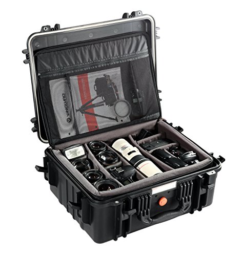 Supreme 46d waterproof camera case with removable divider system