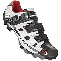 Scott Mtb Pro Zapatillas, Unisex Adulto, Blanco / Negro, 46