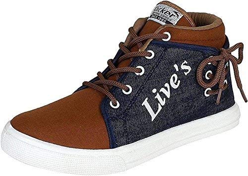 ETHICS Men's Perfect Combo Pack of 2 Leather Multicolored Casual Sneakers Shoes for Men's ETHICS Men's Perfect Combo Pack of 2 Leather Multicolored Casual Sneakers Shoes for Men's