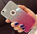 Amozo® Gradient Glitter Skin Soft Silicone Slim Back Cover Case for Apple iPhone 6S & 6, Pink Color RS.199.00