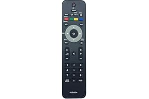 VINABTY 242254901834 Zamienny pilot do telewizora Philips 19PFL3403 19PFL3403/10 19PFL3403D/27 19PFL3403/78 32PFL5403/12 32PFL5403S/60 32PFL5403S/60 20PFL3403 22PFL3403 26PFL3403 32PFL3403