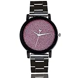 QINGXIA_ZI Uhren Damen Armbanduhr Frauen Mädchen Schöne Mode Design Uhr Analog Quarz mit Armband Edelstahl Analoge Quarz Armbanduhr Uhr Geschenke Für Frauen