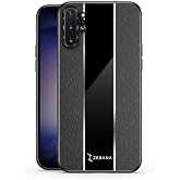 Zebana Samsung Galaxy Note 10 Plus ile Uyumlu Kılıf Zebana Premium Deri Kılıf Siyah