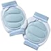 Playshoes Unisex Baby Knee Pad Crawling Safety Protector Leg Warmers, Blue (White/Blue), One Size