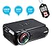 Price comparison product image UKSoku Video Projector 3000 lumens Mini Portable HD Projector Micro Multimedia Home Theater LED Projector Support 1080P Smartphone PC Laptop Tablet TV Stick HDMI VGA USB AV SD Parties Games Chromecast