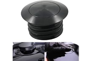 Alpha Rider Aluminium Gas Heizöl Tankdeckel Motorradzubehör Für Harley Sportster 1200 883 XL883 XL1200 1996-2017 Schwarz