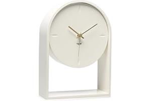 Kartell Air du Temps Orologio, Bianco, 21.5 x 8 x 30 cm