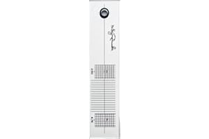 sdroceRyaM Turntable Phonograph LP Phono Cartridge Stylus Alignment Protractor Adjustment Tool - Mirrored Surface for Precision