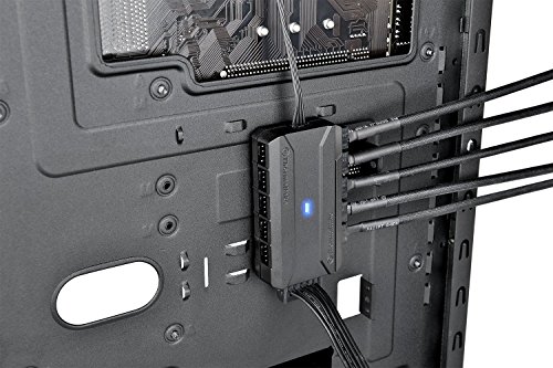 Thermaltake Commander FP - Concentrador de Ventiladores  Color Negro