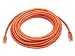 Produktbild Monoprice 102389 Ethernetkabel (24 AWG, Cat6, 500 MHz, Crossover), Grau Orange 25ft