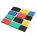 Price comparison product image 328 pcs 2:1 Heat Shrink Tube 5 Colors 8 Sizes Tubing Set Combo Assorted Sleeving Wrap Cable Wire Kit for DIY