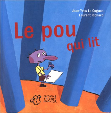 couverture de : Le Pou qui lit