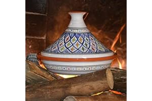 YODECO Tajine Bakir blau – D 31 cm Traditionelles