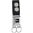 Buckle-Down Ford Automobile Company Metallic Mustang Logo Key Chain