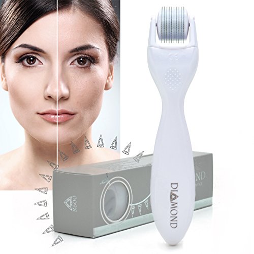 DiAmond 600 Needles Micro Needle Roller 0.50mm. Collagen induction and dermal resurfacing massage device