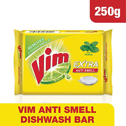 Vim Anti Smell Bar - 250 g - Pack of 5