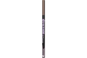 Maybelline New York Matita per Sopracciglia, Sopracciglia Definite, Formula Che Non Si Sfalda, Con Punta di Precisione e Pettinino, Brow Ultra Slim, Tonalità Medium Brown, 7,2 g