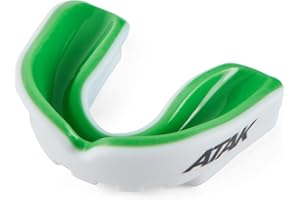 ATAK Fortis Dual Layer Gel Mouthguard Adults and Junior Gum Shield with Case Ultimate Protection for Rugby, Hockey, Boxing and All Contact Sports