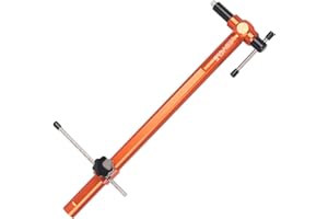 PERFECLAN Cambio de Riel de Bicicleta Cambio de Gancho de Alineación de Gota Herramienta de Medida de Enderezamiento para Bicicleta de Carretera MTB Mountain, Calibrador de Alineación