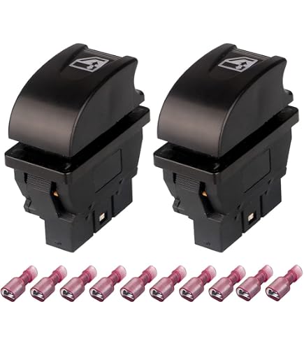 Interrupteur LED Lumineux 12V 23mm Pour Voiture Ou Moto - Couleurs Rouge Et Bleu