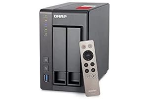 QNAP TS-251 + 2 -8G Bay Bureau Boîtier NAS avec 8 Go de RAM